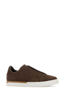 Fendi Zapatillas Fendi City de cuero marrón