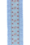 Fendi Light Blue Denim You Shoulder Strap
