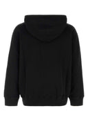 Mm6 Maison Margiela Black Cotton Sweatshirt