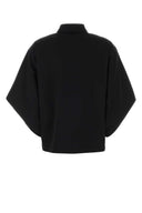 Bottega Veneta Black Twill Oversize Shirt