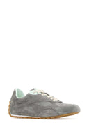 Bottega Veneta Grey Suede Orbit Flash Sneakers