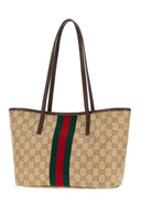Gucci Printed Canvas Small Gucci Tribeca Shopping Bag