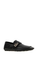 Gucci Black Leather Loafers