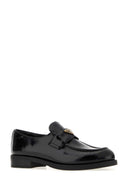 Prada Black Leather Loafers