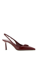 Prada bordeaux lederen pumps