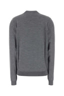 Gucci Grey Wool Cardigan