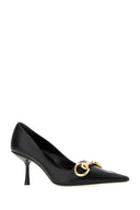 Gucci Black Leather Boulevard Pumps