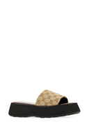 Gucci Gg Canvas Slippers