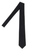 Gucci Black Jacquard Tie