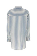 Gucci Embroidered Silk Oversize Shirt