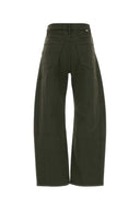 Moeder legergroen stretchdenim De halfpipe jeans
