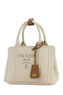 Prada Two Tone Canvas Mini Prada Jardiniã¨Re Handbag