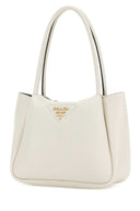 Prada Ivory Leather Small Handbag