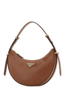 Prada Caramel Leather Arquã¨ Handbag