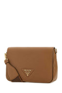 Prada Brown Leather Crossbody Bag