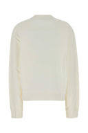 Prada White Cotton Sweatshirt