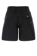 Prada Black Nylon Shorts