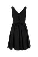 Prada Black Re Nylon Mini Dress