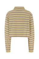 Prada Embroidered Piquet Polo Shirt