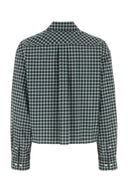 Miu Miu Embroidered Cotton Shirt