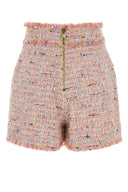 Balmain Multicolor Tweed Shorts