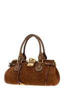 Chloe Brown Suede Paddington Shopping Bag