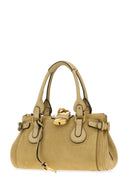 Chloe Mustard Suede Paddington Shopping Bag