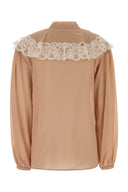 Chloe Skin Pink Crepe Blouse