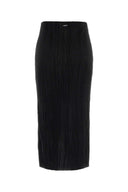 Calvin Klein Black Jersey Skirt