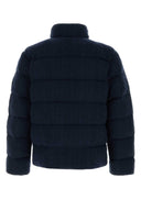 Polo Ralph Lauren Navy Blue Wool Blend Padded Jacket