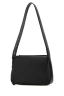 Tory Burch Black Leather Small Romi Shoulder Bag