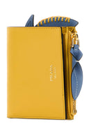 Prada Yellow Leather Wallet