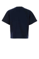 Versace Dark Blue Cotton T Shirt