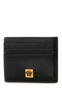 Versace Black Leather Card Holder