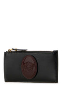 Versace Black Leather Card Holder