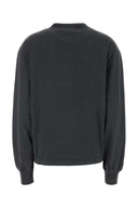 Ganni Graphite Cotton Oversize T Shirt