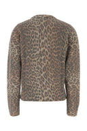 Ganni Printed Wool Blend Sweater