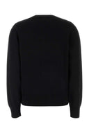Ganni Black Cotton Sweater