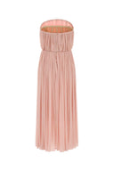 Magda Butrym Pink Stretch Viscose Long Dress