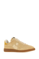 Isabel Marant Scarpe da ginnastica Bryce in pelle scamosciata beige