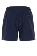 Giorgio Armani Navy Blue Stretch Nylon Swimming Shorts