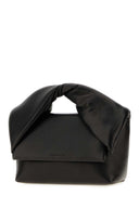 Jw Anderson Black Leather Mini Twister Handbag