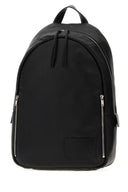 Jil Sander Black Leather Backpack