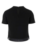 Jil Sander Black Wool Top