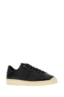 Jil Sander Black Leather Sneakers