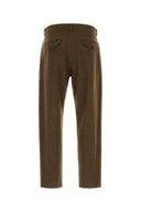 Jil Sander Brown Felt Pant