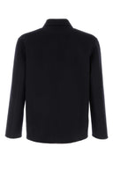 Jil Sander Midnight Blue Wool Blend Shirt
