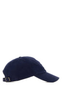 Jil Sander Navy Blue Twill Baseball Cap
