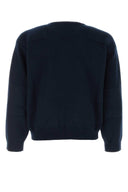 Jil Sander Midnight Blue Wool Blend Sweater