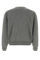 Ciemnoszary kaszmirowy sweter Jil Sander
